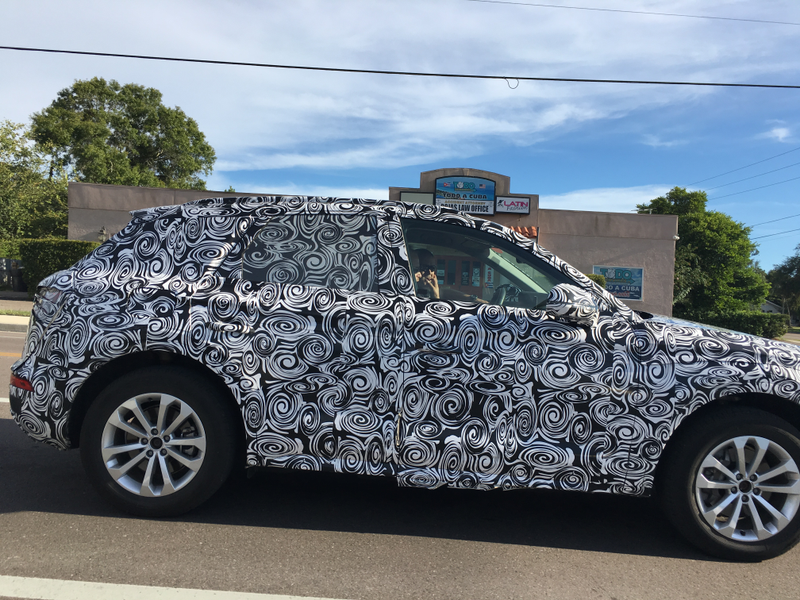 Illustration for article titled Audi Q5 Test Mule Spotted
